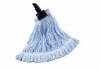 SSS Value Plus Blue & White Looped-End Finish Wet Mop - Blue & White