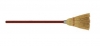 SSS Mini-Broom, 5.5" Sweep, 24" Wood Handle - 12/CS
