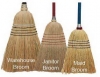 SSS #26 Janitor Corn Broom - Handle: 38” Wood