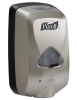 SSS GOJO TFX Purell Touch Free Dispenser - Brushed Metallic, 12/1200 mL