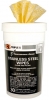 SSS Stainless Steel Wipes, 30 count canister - 10.5"x12.25"