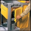 SSS Rubbermaid Locking Janitor Cart Cabinet for 6173 Cart - Yellow
