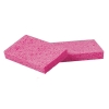 SSS Pink Cellulose Sponge, Small - 6" x 3.6" x .9"
