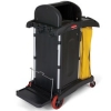 SSS RUBBERMAID High Security Cleaning Cart - 