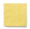 SSS RUBBERMAID Microfiber Bathroom Cloth, Yellow - 12/CS