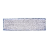 UNGER SmartColor™ Dry/Damp Blue Mop Pad 13.0  - 19.5"