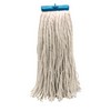 UNISAN Economical Lieflat Cut-End Mop Heads - Cotton, 24-oz. Mop size