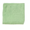 UNISAN Microfiber Cleaning Cloths - Green, 12/CS