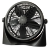 Alera Super-Circulation 3-Speed Tilt Fan - 16", Plastic, Black