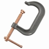 Anchor Drop Forged C Clamp - 4 1/2", Steel, Gray