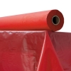  Plastic Table Cover - 40" x 300 ft, Red