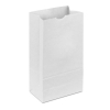 Bagcraft Dubl Wax® SOS Bakery Bags - 6" X 11", White, 1000/Ctn