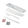  Wrapped Cutlery Kits - Five-Piece Kit