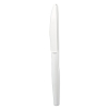 BOARDWALK Mediumweight Polystyrene Cutlery - Knife, White, 1000/Ctn