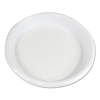 BOARDWALK Hi-Impact Plastic Dinnerware - Plate, 10" Dia., White, 500/Ctn