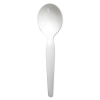BOARDWALK Heavyweight Polystyrene Cutlery - Soup Spoon, White, 1000/Ctn