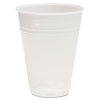 BOARDWALK Translucent Plastic Cold Cups - 7oz, 100/Bag, 25 Bags/Ctn