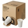 BOARDWALK Convenience Pack Paper Hot Cups - 10 oz, White, 261/Ctn