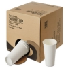 BOARDWALK Convenience Pack Paper Hot Cups - 16 Oz, White, 180/Ctn