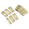  45-Piece Combination Letter & Number Stamp Set