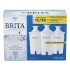 CLOROX Brita® Water Filter Pitcher Advanced Replacement Filters - 3/PK, 8 PKS/Carton