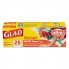 CLOROX Glad® Food Storage Bags - 1 QT, 1.75 MIL, Clear, 300/Ctn