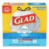 CLOROX Glad® OdorShield® Tall Kitchen Drawstring Bags - Fresh Clean, 13 Gal, 80/bx, 3 Bx/ct