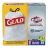 CLOROX Glad® OdorShield® Tall Kitchen Drawstring Bags - Gain Original, 13 Gal, 80/BX