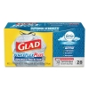 CLOROX Glad® ForceFlexPlus™ OdorShield® Tall Kitchen Drawstring Trash Bags - 13 GAL, 0.96 MIL, 28/BX