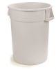 Carlisle Bronco™ Waste Containers  - White