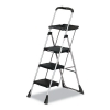 Cosco® 3-Step Max Work Steel Platform Ladder - 22w X 31d X 55h, Black