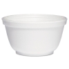 DART Insulated Foam Bowls - 10 Ounces, White, Round
