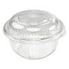 DART Present-a-Bowls® Bowl & Lid Combo-Paks - 12 Oz, Plastic, 504/Ctn