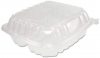 DART ClearSeal® Hinged-Lid Plastic Containers - Clear, 125/PK 2 Pk/Ctn