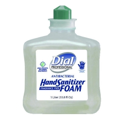 DIAL Antibacterial Foam Hand Sanitizer - 1 L
