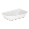 DIXIE Kant Leek® Polycoated Paper Food Tray - White