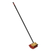 DIVERSEY O-Cedar® Commercial Bi-Level Floor Scrub Brush - 10" Block, 54"handle, Beige/Black