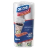 DIXIE PerfecTouch® Paper Hot Cups & Lids Combo - 10 oz, 50/PK, 6 PK/Ctn