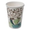 DIXIE PerfecTouch® Paper Hot Cups - 12 oz, Coffee Dreams Design, 50/PK