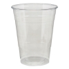 DIXIE Clear Plastic PETE Cold Cups - 16 oz, 25/Sleeve, 20 SleeveS/Ctn