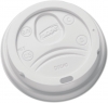 DIXIE Sip-Through Dome Hot Drink Lids - For 10 Oz Cups, White, 100/PK, 1000/Ctn