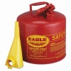  Safety Can - Type I, 5gal, Red, w/ F-15 Funnel