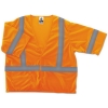  GloWear® 8310HL Class 3 Economy Safety Vest - Orange, 4XL/5XL