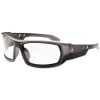  Skullerz® Odin Safety Glasses - Matte Black Frame/Clear Lens