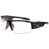  Skullerz® Dagr Safety Glasses - Black Frame/Clear Lens