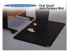 ES Robbins® Feel Good® Anti-Fatigue Floor Mat - Pvc, Black