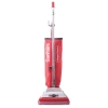 Sanitaire TRADITION™ Bagged Upright Vacuum - 7 Amp, 17.5 lb, Chrome/Red
