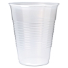  RK Ribbed Cold Drink Cups - 12 OZ, Translucent, 50/Sleeve, 20 SleeveS/Ctn