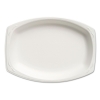 GENPAK Celebrity Foam  Round Rectangular Platters - 7 X 9, White, 125/PK, 4 PK/Ctn