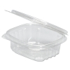 GENPAK Plastic Hinged-Lid Deli Containers - High Dome, 32 Oz, Clear, 200/Ctn